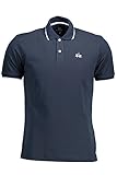  La Martina Polo bleu élégant avec détails contrastés pour homme, bleu, Taille XL