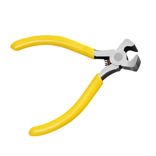 LIGIGWASH Alicate para Pelar Piñones y Cacahuetes Acero Inoxidable Resistente Amarillo, Separador De Conchas para Frutos Secos, Herramienta Práctica De Cocina para Uso Doméstico