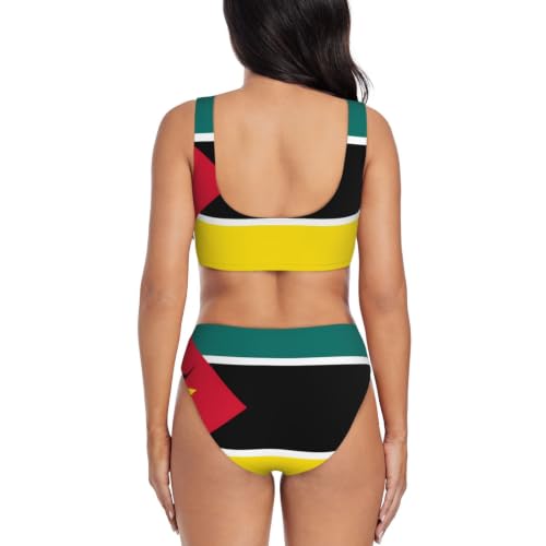 Maillot de bain push-up à coussinets amovibles et triangle réglable - 4