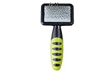 Karlie Zupfbürste, Nagetierbürsten, Gummi, Schwarz/Grün, 12x6x3,5 cm