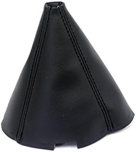 Fits 2004-2011 Mazda RX8 Synthetic Black Leather Manual Shift Boot (Skin Only)