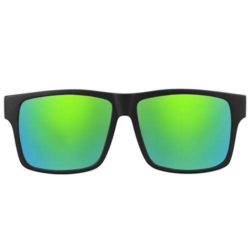 TOROE Classic RANGE TR90 Frame Polarized Unbreakable Sunglasses with Hydrophobic Coated Polycarbonate AR Lenses4