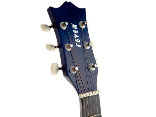 fièvre 3/4 Guitare acoustique Pan coupé 96,5 cm Blueburst Fv-030 C-dbl - Les Beatles, Paul McCartney, John Lennon, RIngo Starr, George Harrison fièvre 3/4 Guitare acoustique Pan coupé 96,5 cm Blueburst Fv-030 C-dbl – Image 7
