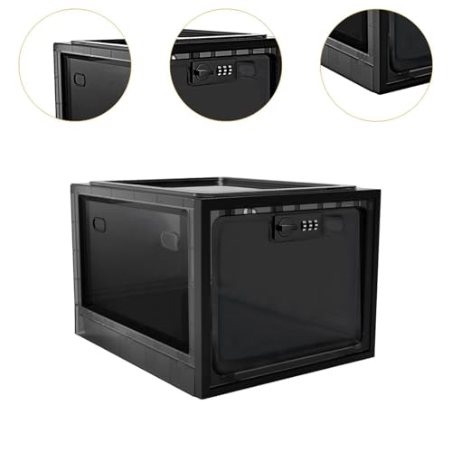 Qianly Caixa de Armazenamento com Fechadura Caixa de Remédios Caixa de Armazenamento para Festa No Q