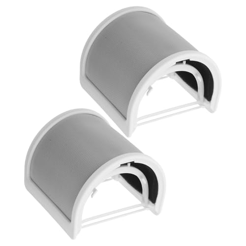 Angoily 2pezzi Filtro Antipop per Microfono Forma di U Copertura Antivento in Metallo Schermo per Registrazione Vocale Riduzione Rumore Ambientale Adatto Streaming Podcast e Uso Studio