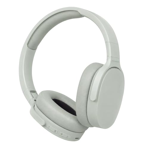 Image of GameSir BeatXtra Wireless Stereo Bluetooth Headphones V5.3, Over Ear Foldable Headset with 40mm Drivers, Soft Cushioned Ear Pads, Built-in Mic, AUX Input, 10M Wireless Range, Teen & Adults (Green)