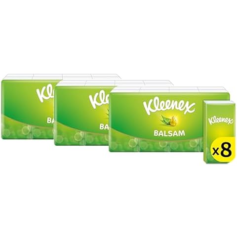 Kleenex Balsam Pocket Pack Tissues with Balm Cover