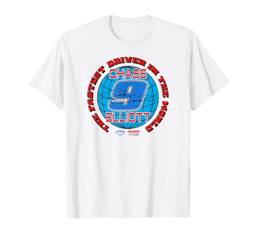 Chase Elliott World Hendrick Motorsports Licensed T-Shirt