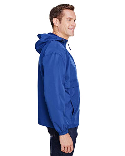 Image of Champion Men's Reverse Weave Anorak With 1 /4 Zip Hood