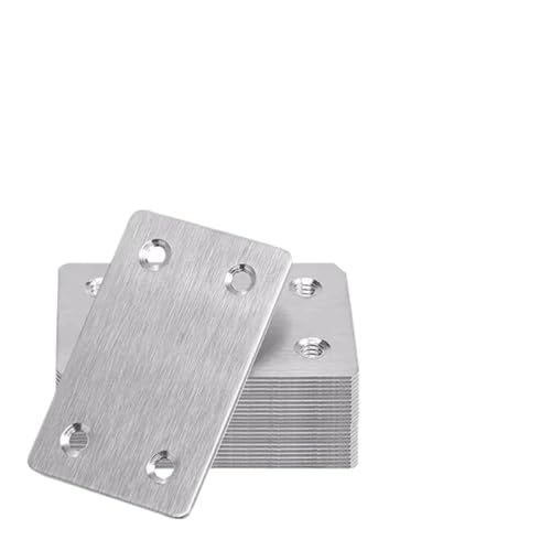 Plaque de réparation en acier inoxydable brossé support rigide de meuble
