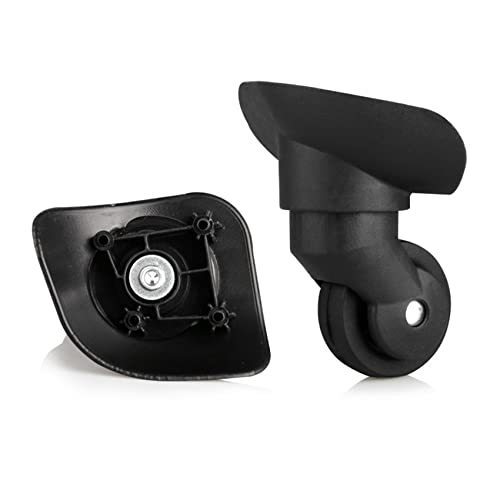 Luggage Wheels,Universal Luggage Casters,1 Pair Luggage Wheel Replacement Spare Spinner Caster for Suitcase Wheel Repair (W196)