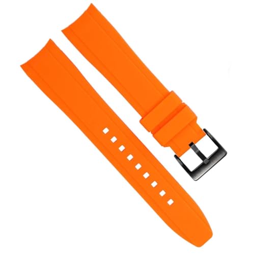 Bracelet montre en silicone incurvé pour Longines BN0193