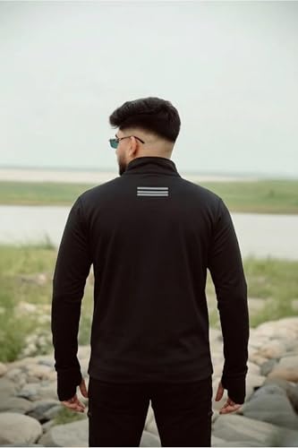 Image of MIA FASHION Men's Sunscreen Jacket with UPF 50+ UV Protection - Lightweight Breathable Quick Dry Summer Jacket for Sun & Pollution Protection, Ideal for Biking, Gym, Hiking & Outdoor Sports
