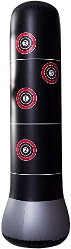 MENGDUO Inflatable Free Standing Punching Bag, Heavy Training Bag, Adults Teenage Fitness Sport Stress Relief Boxing Target