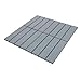 Balcony Flooring Tiles 12x12 Inch Interlocking Deck Tiles, Waterproof & Weatherproof for Patio, Porch, Indoor/Outdoor, Slip-Resistant Surface, Tool-Free Snap Installation (Deep Grey, 36 Pack)