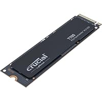Crucial T705 2TB PCIe Gen5 NVMe M.2 SSD - Up to 14,500 MB/s - Game
