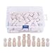 60Pcs Peg Doll Legno con Scatola Bambola Piolo di Legno per Pittura Bambole Legno Peg Non Finite Figure da Gioco Familiari per Creazioni Artistiche Decorazioni Matrimoni Artigianato Creativo, 5 Forma