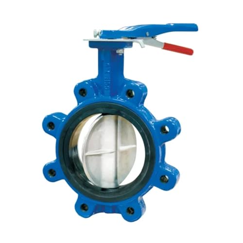 Manual butterfly valve 4 inch DN100 DN200 dn300 SS304 Stainless steel Lug Type Center Line Butterfly Valve With handwheel(2 1 2in)