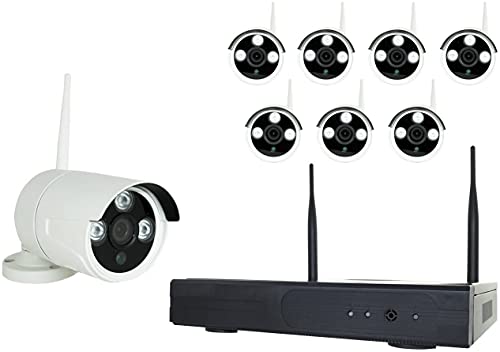 KIT VIDEOSORVEGLIANZA NVR 8 TELECAMERE HDMI LAN WI-FI VGA 8806ZL3-8