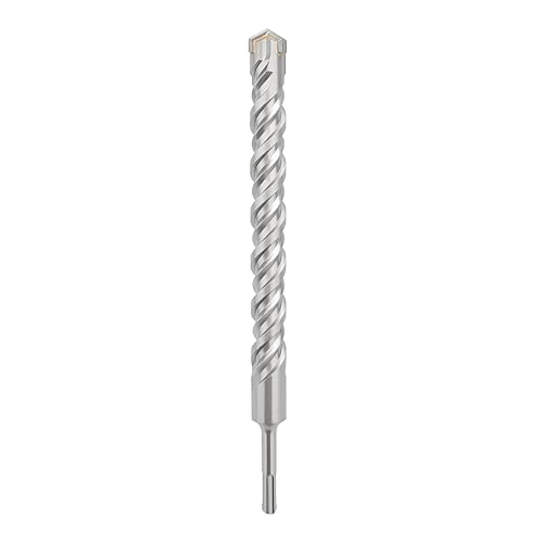 5/8 in x 10.2 in (16 x 260mm) SDS Plus Rotary Hammer Drill Bit, Concrete Drill Bit,Masonry Drill Bit for Concrete, Brick and Cement, Length : 260mm / 10.2 inch, Diameter : 5/8 inch （ 16mm by GRIXLEN - Used condition - US$10.88