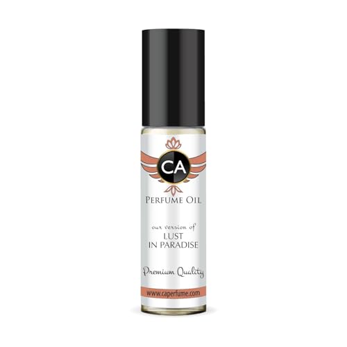 CA Perfume Impression of Lust In Paradise for Women Fragrance Oil Floral Woody Musk Scent Long Lasting Perfumes for Women Travel Size TSA Ready Mini Parfum Body Oil Roll-on 0.33 Fl Oz 10ml