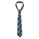 Taille classique : la cravate WHJSSF motif fleur de lotus mesure 143 x 8 cm. Cet ensemble de cravate exquis et formel pour homme peut parfaitement s'adapter à diverses chemises et robes formelles, créant un look classique pour vous.