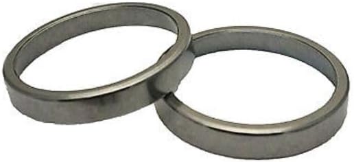 DRP007-10585 2.5 in. Pin 5x5 GN Wheel Bearing Race Steel Hubs Kit