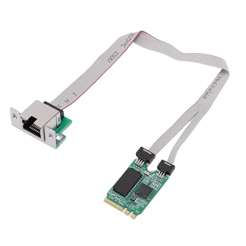 Tarjeta de Red Jiawu M.2 AE Key 2.5G Gigabit Ethernet con puerto RJ45 de 2.5Gbps para computadoras de escritorio, laptops y máquinas industriales miniatura 7