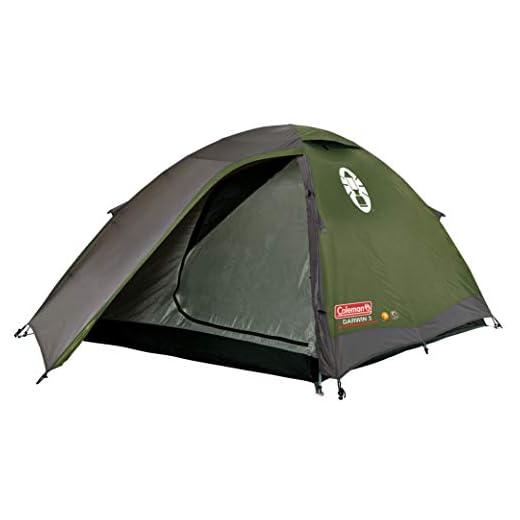 Coleman Darwin 3 - Tienda iglú/Tiendas de campaña pequeñas - Gris/Verde 2016