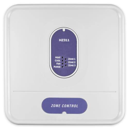 HZ311 True Zone Panel, Compatible with Honeywell 24V HVAC Zone Control Panel, Single Stage Heat/Cool, Up to 3 Zones, Variable Speed Fan, Auto Changeover