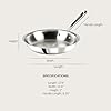 All-Clad D3® Stainless Steel 10 inch Frying Pan- Made in the USA- The Original Bonded Professional Cookware- Oven Safe & Induction Compatible #1