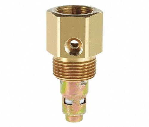 New BRASS In tank Check valve for air compressor 3/4" INVERTED FLARE TOP INLET X 3/4" MALE NPT OUTLET TO TANK FOR COMPRESSED AIR SYSTEMS TANKS MADE IN USA REPLACES