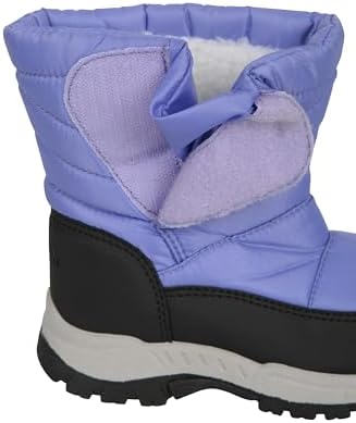 Mountain Warehouse Caribou Toddler Adaptive Snow Boots Light Purple Kids Shoe Size 8 US | Image 6