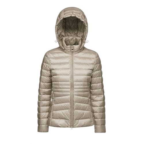 Geox Woman D Jaysen Down JACKETS MOONBEAM 50_IT, Moonbeam, 46