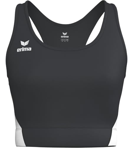 Sujetador T&F Wings Erima talla 36, modelo 8282616 para mujer en color negro y blanco