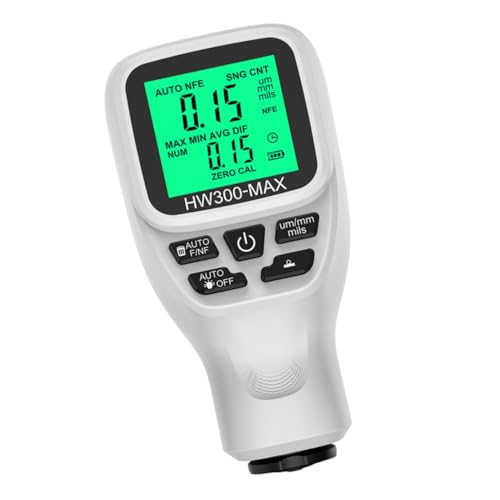 BUGUUYO Digital Paint Thickness Gauge for Car Coating Accurate Paint Thickness with…