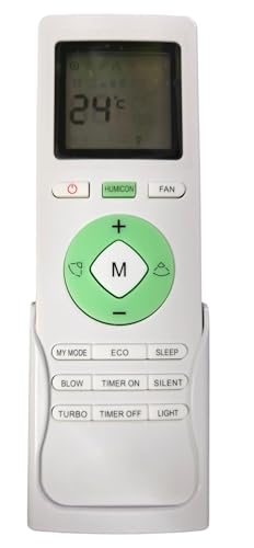 Image of Ehop Compatible Remote Control for Lloyd AC with HUMICON and Turbo Buttons (Old Remote Must be Exactly Same for it to Work)