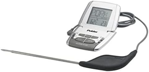 Polder Digital Meat & Poultry Probe in-Oven Thermometer Temperature Monitor