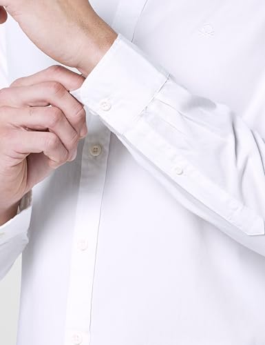 Image of United Colors of Benetton Men's Cotton Slim Fit Shirt