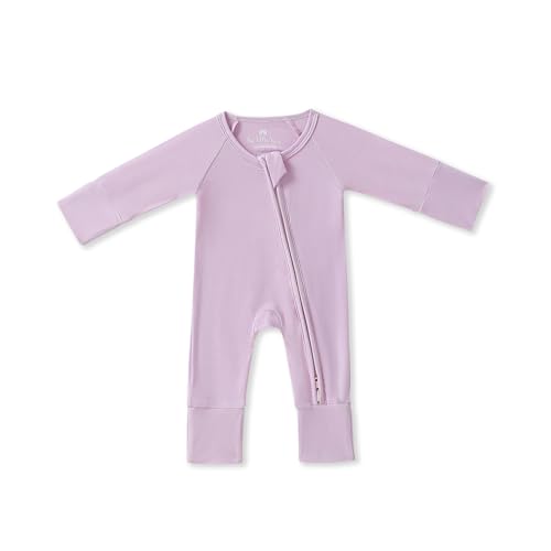 The Little Hero Preemie Baby Romper Ultra-Soft Rayon from Bamboo Lightweight Breathable Neutral (Blush Preemie Bb (3-5lbs))