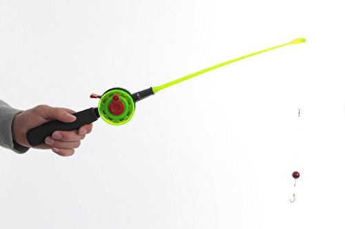 SPEAR SEALS シュノーケルフィッシング (全長49cm / グリーン/組立完成品) 泳いで魚を見ながら釣れる！ (耐荷重2kg / 糸 最大10m / オリジナルバッグ付き) シュノーケル フィッシング 釣り 泳ぎ釣り 見釣り スピアシールズのサムネイル