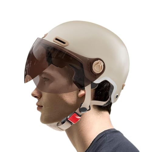 Casco de bicicleta para adultos con gafas de viento para proteger tus ojos del aire