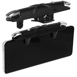 Operitacx Gaming Trigger für Handy mit Einstellbarer Länge und Schnellem Abzug Abs Material Zubehör für Mobiles Spielen Kompatibel mit Smartphones im Gaming Einsatz