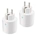 Produktbild Intelligente Steckdose, Wifi Smart Steckdose mit einer Fernbedienung Steuerbar WLAN Plug(2 Pack), Kompatibel mit Alexa, Google Home und IFTTT, Timer Funktion, App Steuerung