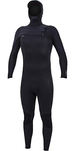 O'NEILL 5/4+mm Men's Hyperfreak Hooded Full Wetsuit, Large