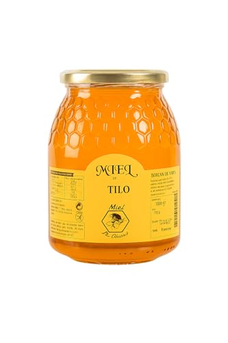 Miel de Tilo, pura de Abeja. 100% Natural. Producto Artesano de Cosecha Propia. Sabor floral, intenso, con notas afrutadas. Deliciosa Miel, color Ámbar a ámbar muy claro, envase 500 grs.