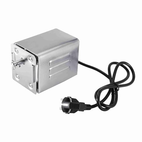 Okuyonic Bräter für Grill, Rotisseriemotor für Grill, für Grill, breite Verwendung, für Familienessen (EU-Stecker 220 V)