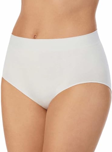 Carole Hochman Women's Underwear Silky Soft Seamless Full Coverage Modern Brief Panties 5 Pack Multipack Regular & Plus Sizes3
