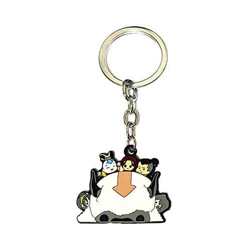 Anime Cartoons Avatar The Last Airbende Appa Llaveros Regalos para hombres, mujeres y niñas, talla...