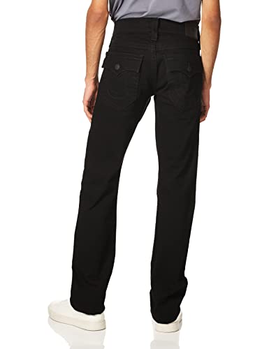 True Religion Men's Ricky Low Rise Straight Leg Jean with Back Flap Pockets3